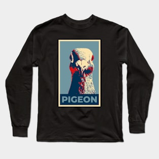 PIGEON - Hope Poster Aesthetic Long Sleeve T-Shirt